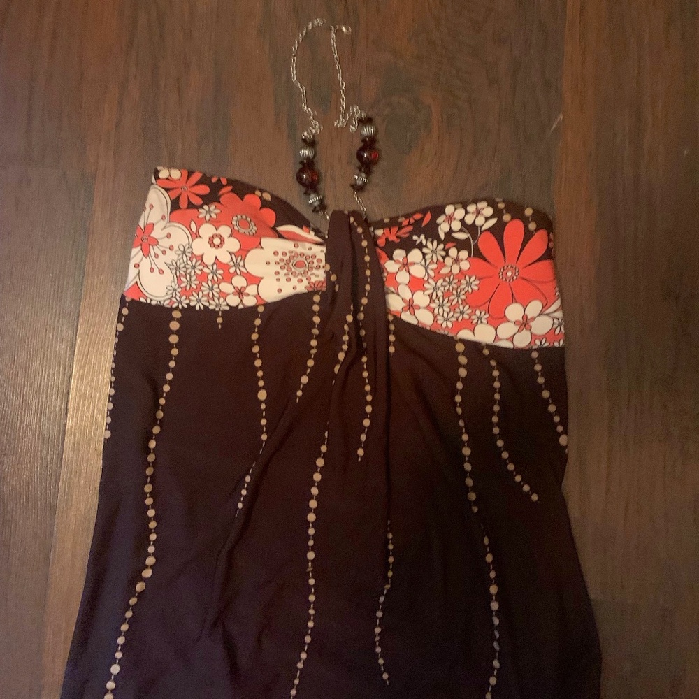 Daisy Halter Maxi Dress